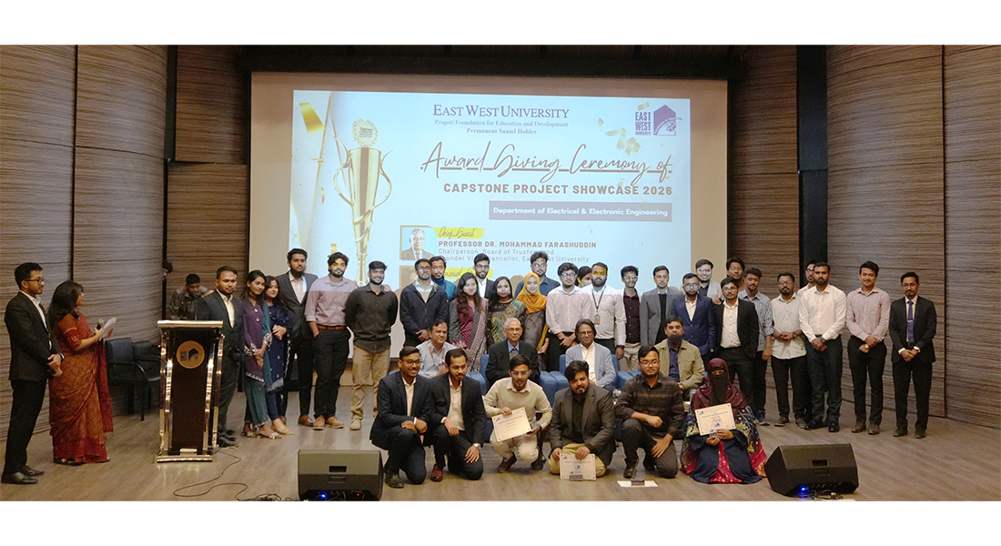 Innovation Takes Center Stage at East West University’s EEE Capstone Project Show – 2026