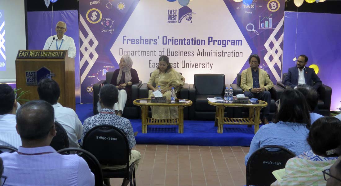 East West University Welcomes Freshers for Fall Semester 2024