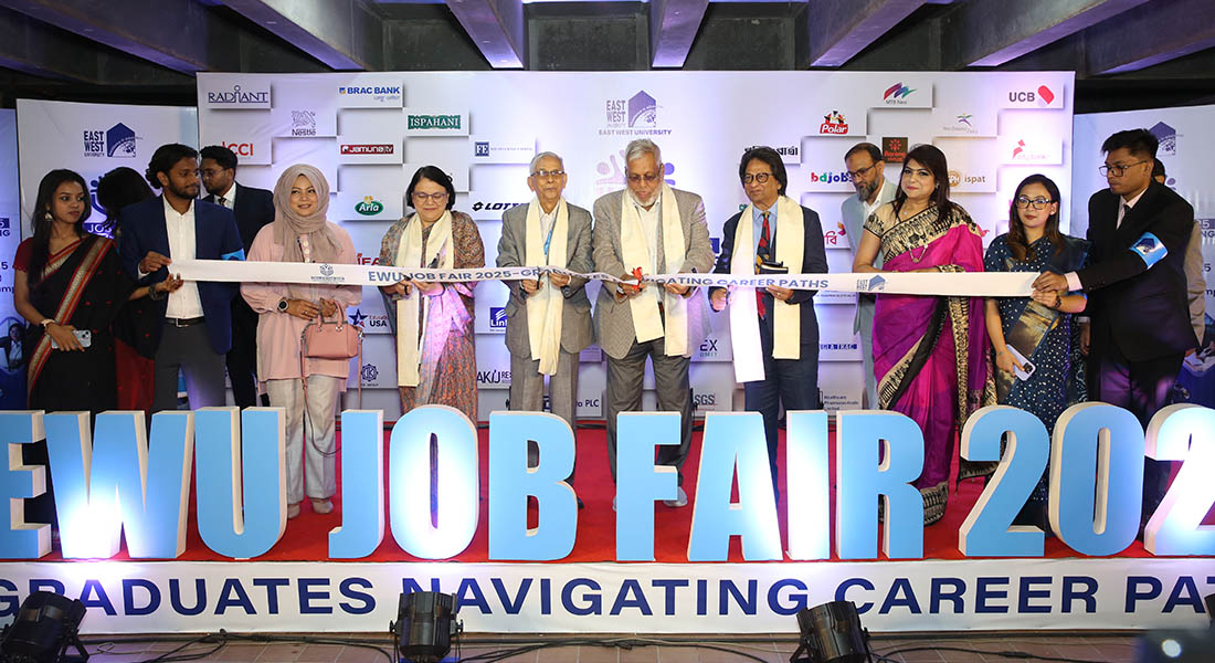 East West University Successfully Arranges a Day-Long Job Fair 2025