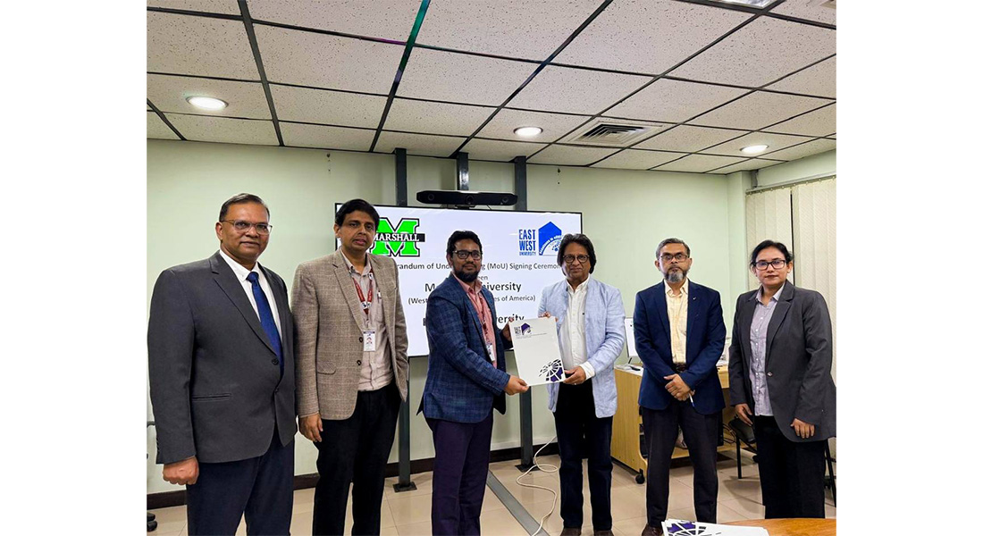 East West University and Marshall University, USA... 